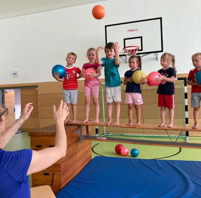 Ballschule für Kindergarten- und Schulkinder
